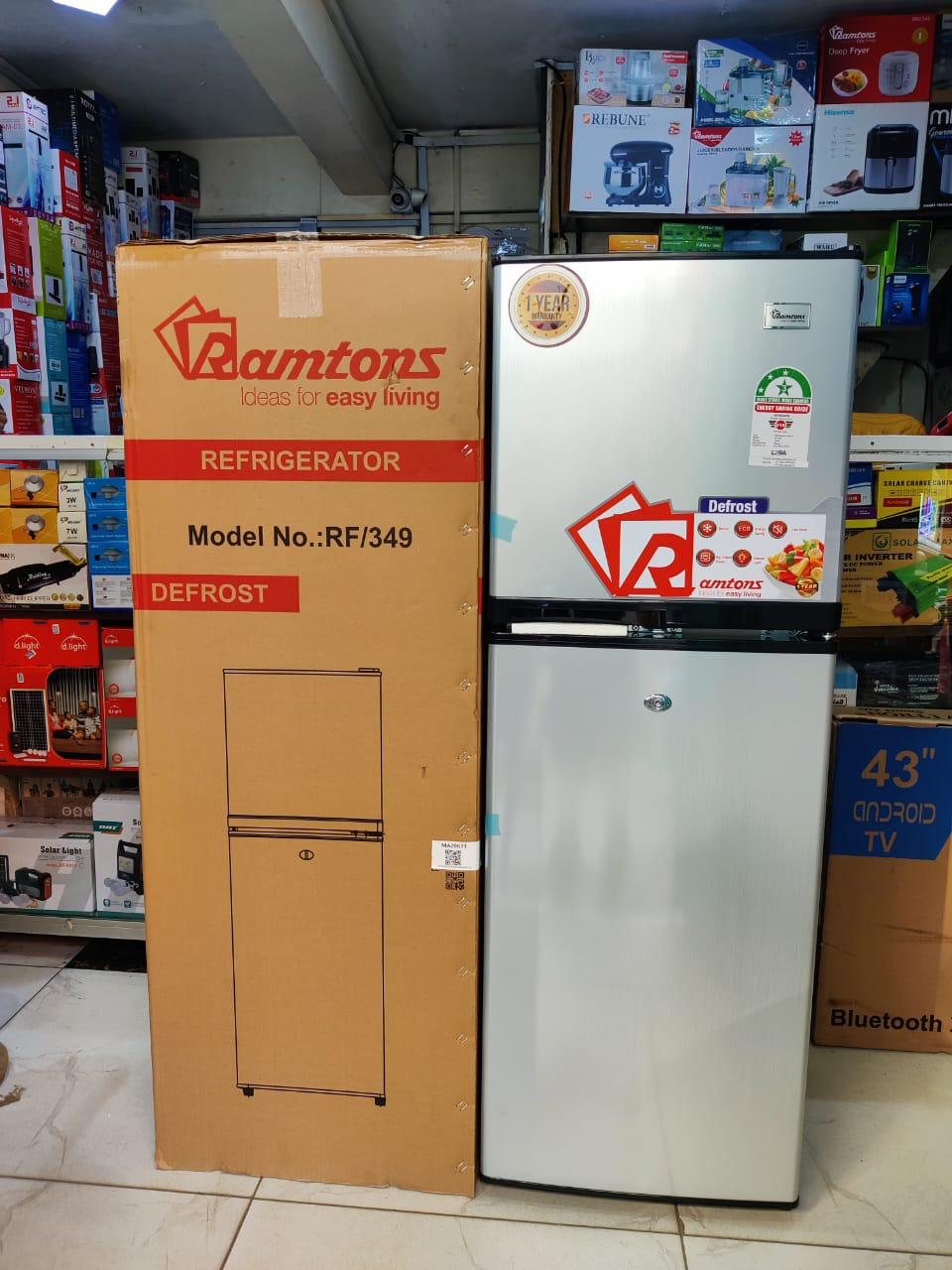 Ramtons Fridge Double Door 138litres RF/49